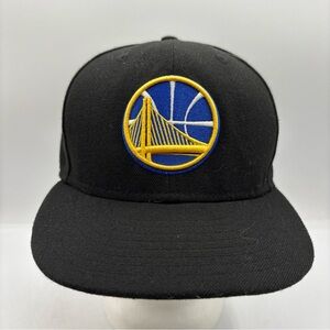 Golden State Warriors NBA Men New Era 59Fifty Size 7 1/4 Black High Profile Hat